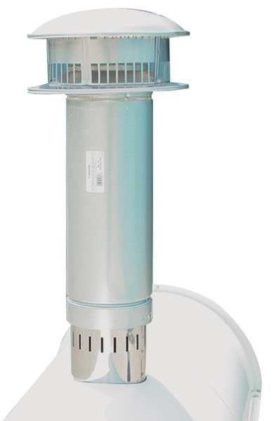 Flue Stack, 18 In. H