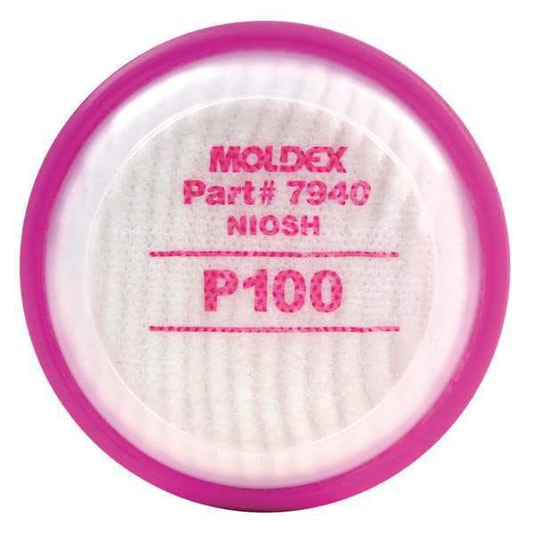 Filter, Bayonet, P100, Magenta, 2 PK, NIOSH