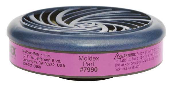 Filter, Bayonet, P100, Magenta, 2 PK, NIOSH