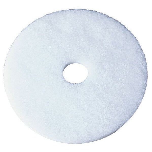 Floor Pad, 13 In, White, PK5