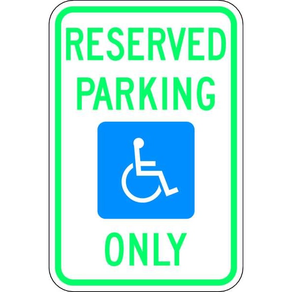 ADA Handicapped Parking Sign, 18