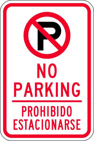 No Parking Sign, 18