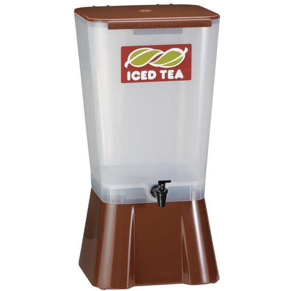 Beverage Dispenser, 5 Gal, Brown