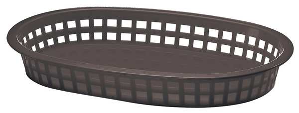 Platter Basket, Oval, Black, PK36