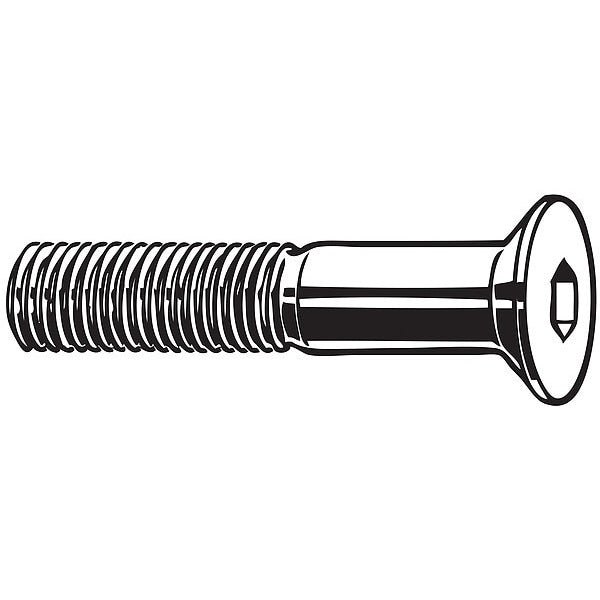 M20-2.50 Socket Head Cap Screw, Black Oxide Steel, 40 mm Length, 10 PK