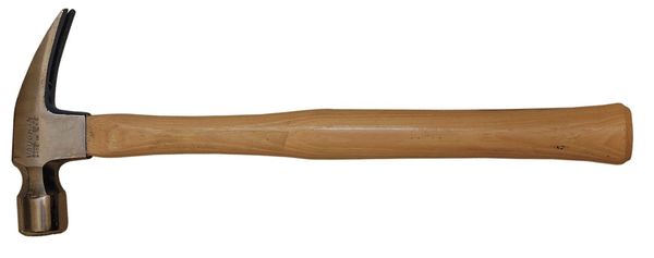 Rip-Claw Hammer, Hickory, Milled, 20 Oz