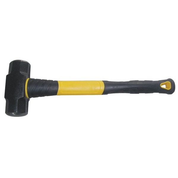 Sledge Hammer, 3 lb., 14 In, Fiberglass