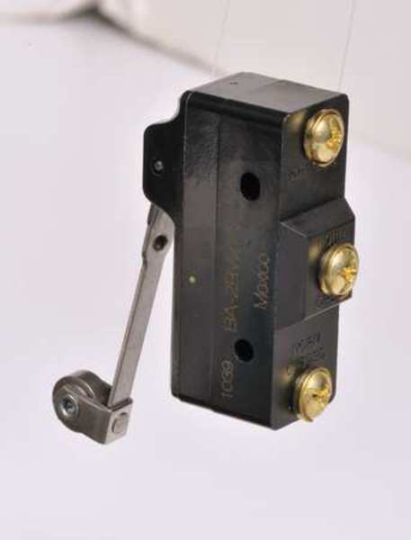 Industrial Snap Action Switch, Lever, Roller Actuator, SPDT, 20A @ 480V AC Contact Rating