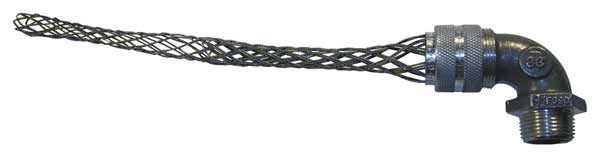 Strain Relief Cord Grip, Male, 90