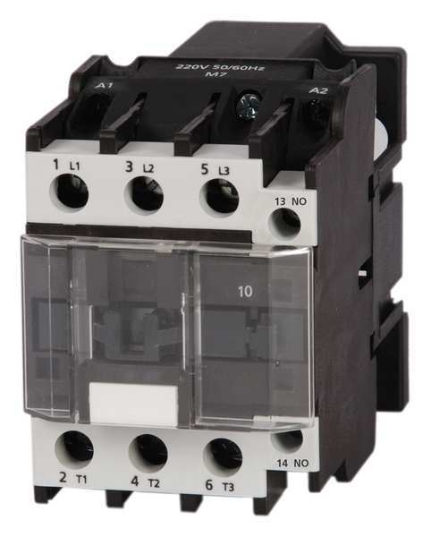 IEC Magnetic Contactor, 3 Poles, 120 V AC, 32 A, Reversing: No