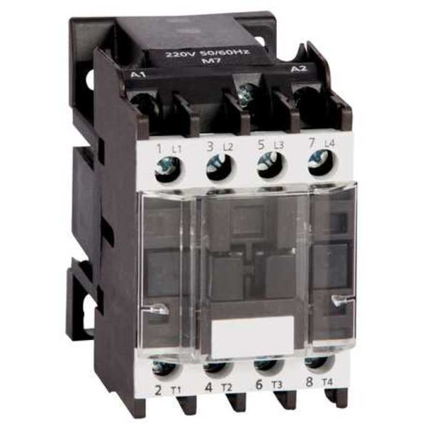 IEC Magnetic Contactor, 4 Poles, 240 V AC, 9 A, Reversing: No