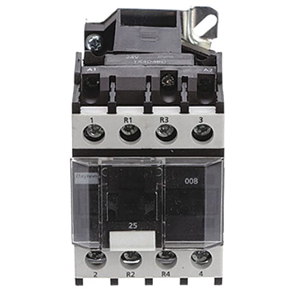 IEC Magnetic Contactor, 4 Poles, 24 V DC, 25 A, Reversing: No