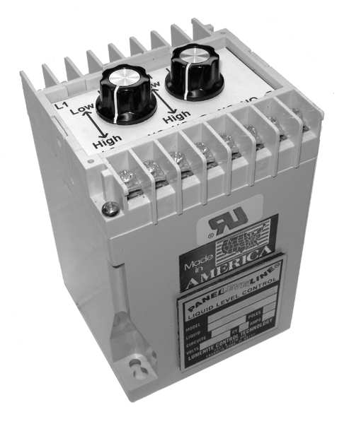 Din Mount Level Control, 2 Relay, 240VAC