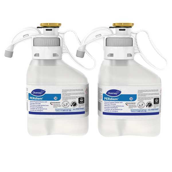 Neutral All Purpose Cleaner , 1.4L Hose End Connection Bottle , 2 PK