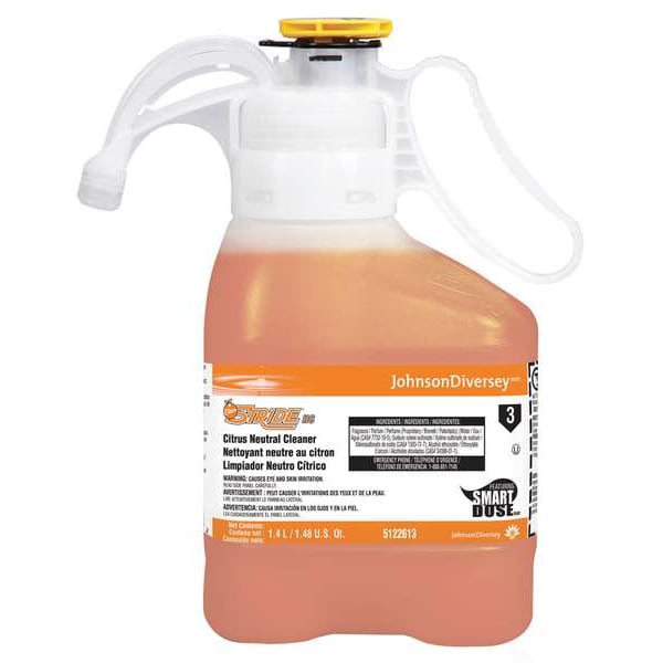 Citrus Neutral Cleaner, 1.4L Hose End Sprayer, Unscented, Orange