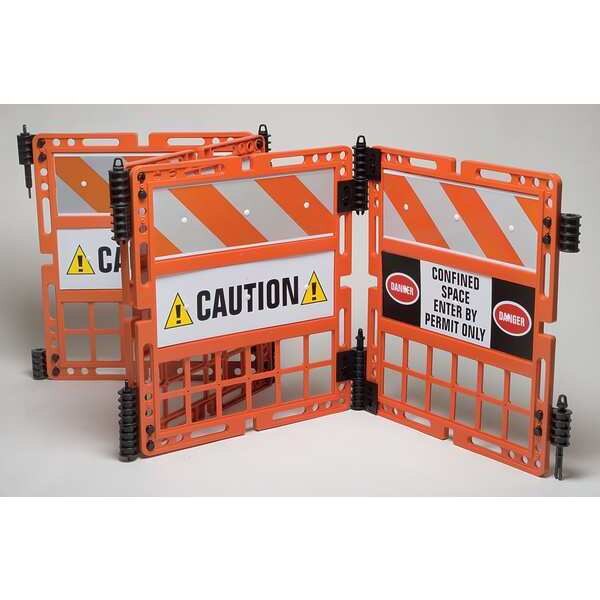 Barricade System, 4 Polypropylene Panels