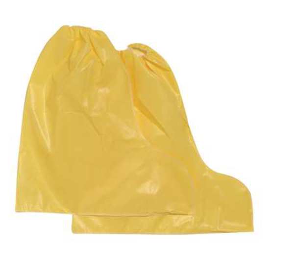 Chem-Resistant Boot Covers, Yellow, PK25