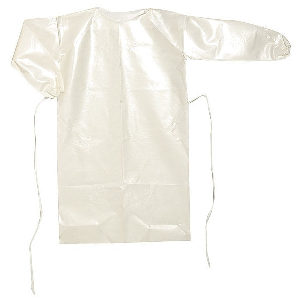 Chemical Resistant Apron, XL, 28 In W, PK10