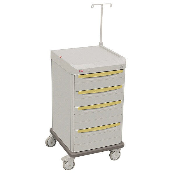 Isolation Cart, Polymer, Light Taupe