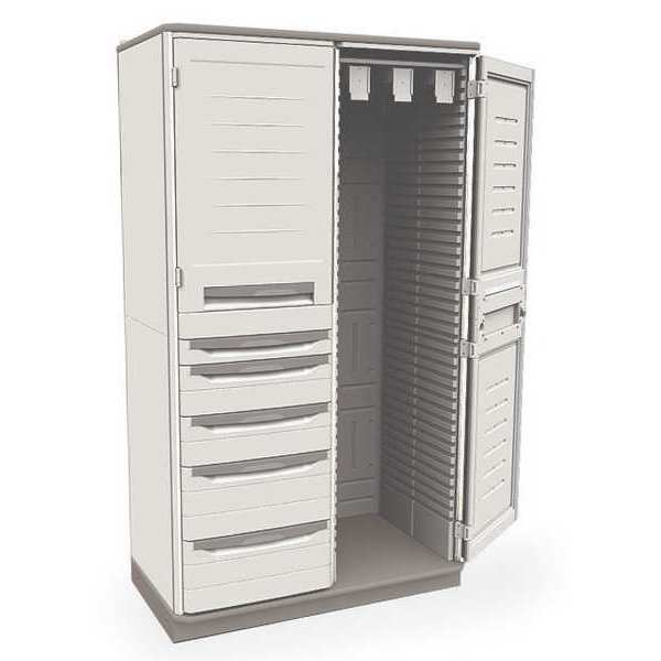 Catheter Storage Cabinet Polymer, LtTaupe