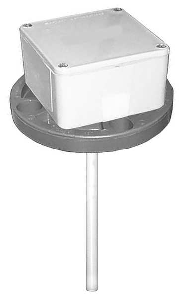Liquid Probe, Waterproof, 12In, 3 In Flange