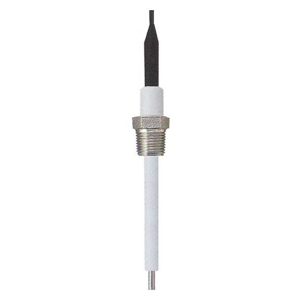 Liquid Level Probe, 12In, 3/8NPT, PTFE, 10Ft
