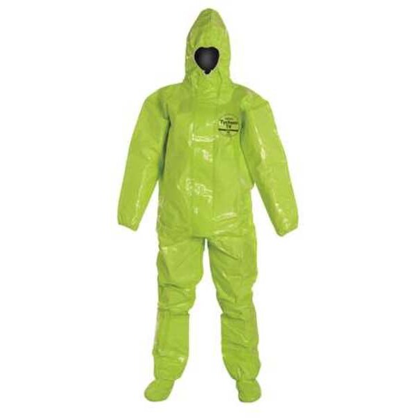 Hooded CR Coveralls, 4XL, PK2