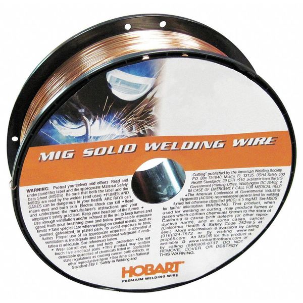 MIG Welding Wire, 70S6, 0.025, 11lb