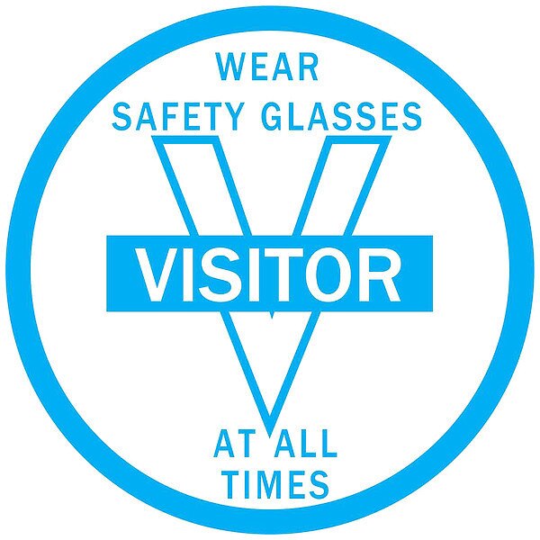 Hard Hat Emblem Label, English, PK4, 45333