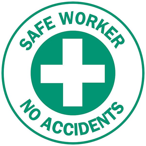 Hard Hat Emblem Label, English, PK4, 49577