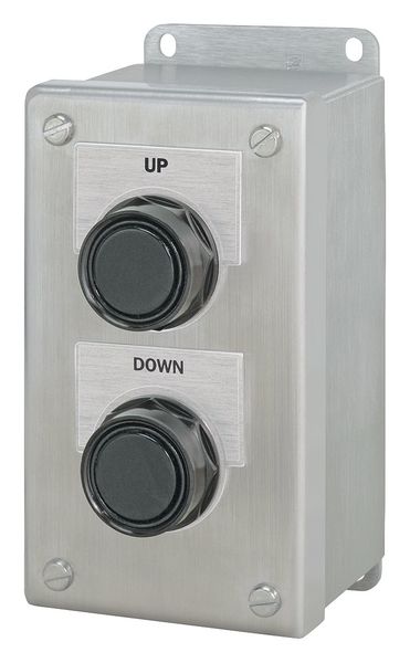 Push Button Control Station, Up/Down, 30mm