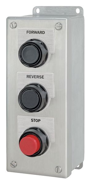 Push Button Control Station, 1NO/1NC, 30mm