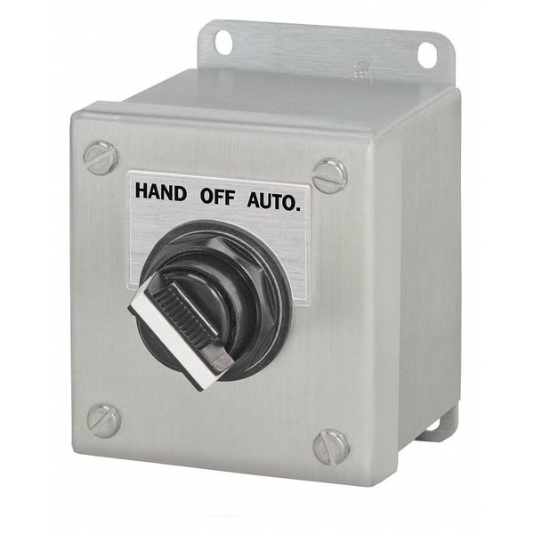 Selctr Swtch Cntrl Station, Hand/Off/Auto