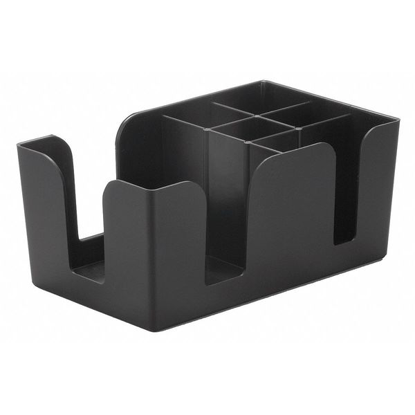 Bar Caddy, ABS Plastic Black, 1 Compartment