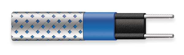 Electric Heating Cable, 120VAC, 250 ft Length