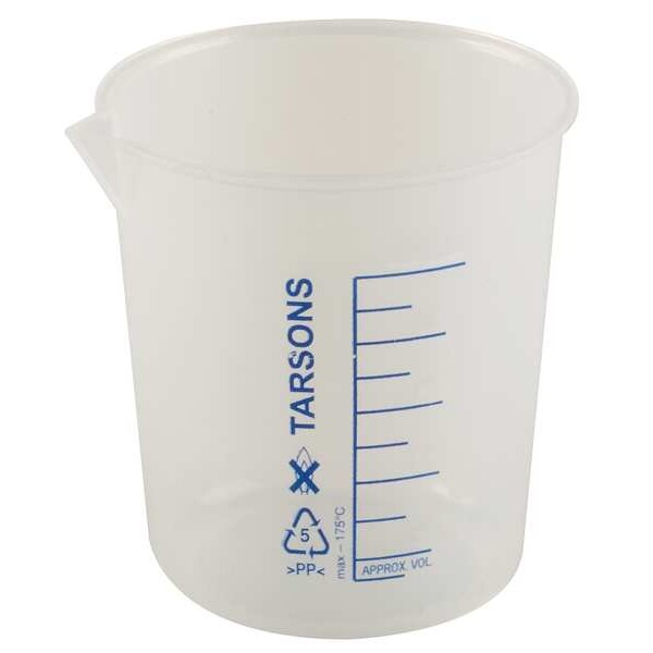 Beaker, 50mL, Polypropylene, PK12