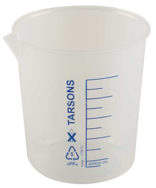 Beaker, 100mL, Polypropylene, PK12