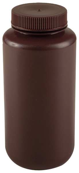 Bottle, 125 mL, 4 Oz, Wide Mouth, PK12