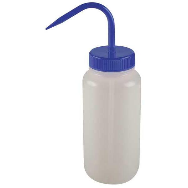 Wash Bottle, Standard Spout, 8 oz., Blue