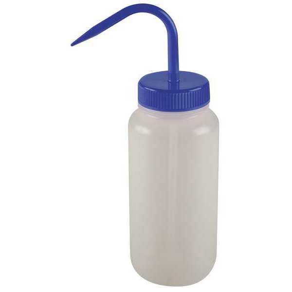 Wash Bottle, Standard Spout, 16 oz., Blue