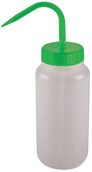 Wash Bottle, Standard Spout, 32 oz., Green