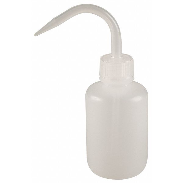 Wash Bottle, Standard Spout, 8 oz., Clear