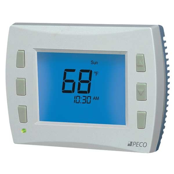 Low Voltage Thermostat, 7, 5-2, 5-1-1 Programs, 3 H 2 C, Hardwired/Battery/Power Stealing, 24VAC