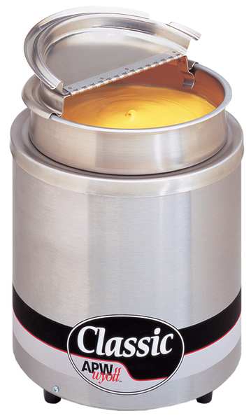 Round Countertop Warmer, 7 Qt