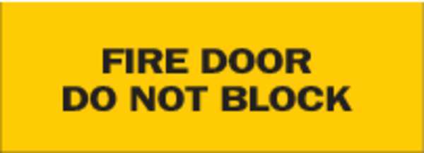 Safety Label, 5 In. W, 3-1/2 In. H, 84746
