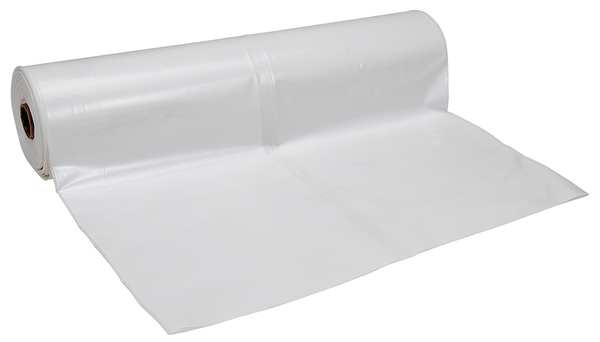Construction Film, 10 x 100Ft, 6Mil, White