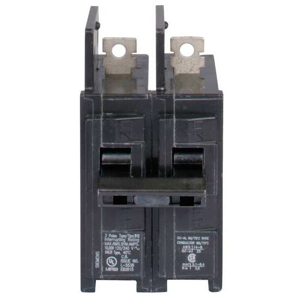 Miniature Circuit Breaker, 90 A, 120/240V AC, 2 Pole, Bolt On Mounting Style, BQ Series