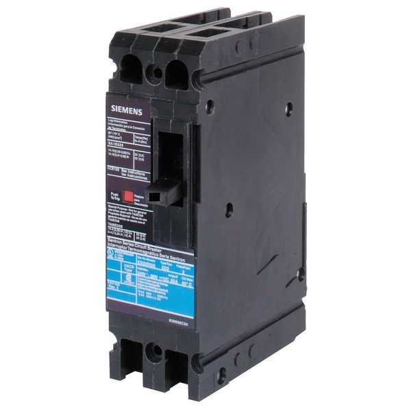 Molded Case Circuit Breaker, 90 A, 240V AC, 2 Pole, Lug In Panelboard Mounting Style, ED2 Series