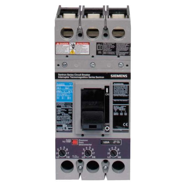 Molded Case Circuit Breaker, 250 A, 600V AC, 2 Pole, Free Standing Mounting Style, FXD6-A Series