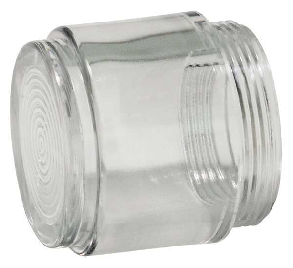 Push Button Cap, Illuminated, 30mm, Clear